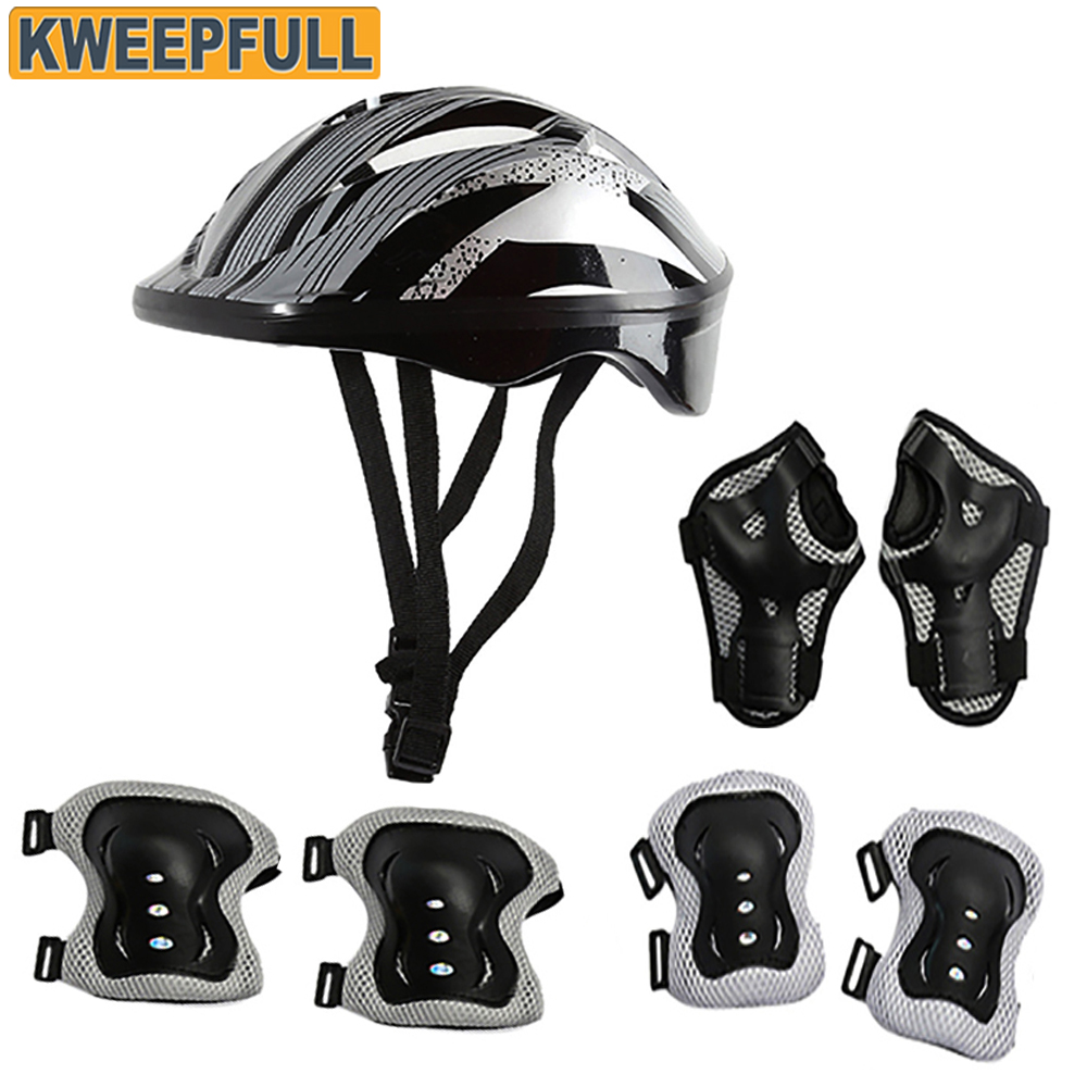 Youth Cycling Gear - Kids Bike Helmet Protection Gear Set