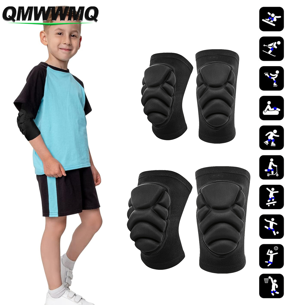 Youth Cycling Gear - 1Pair Kids Protective Knee and Elbow