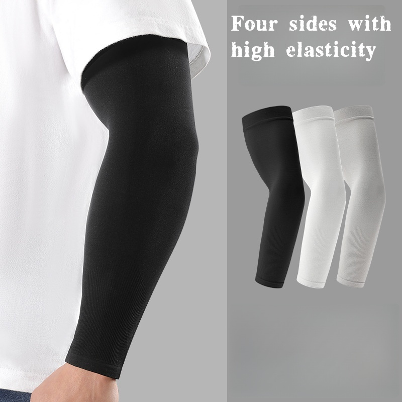 Cycling Gear Man - 2pcs Ice Silk Arm Sleeves, Breathable