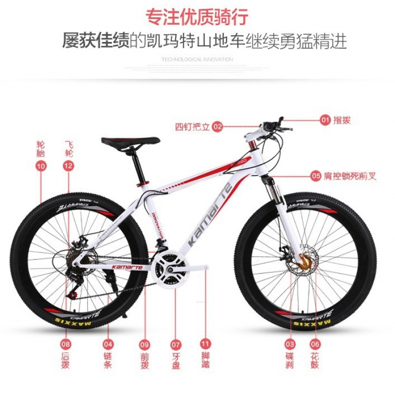 Youth Cycling Gear - 26-inch Youth & Adult Mountain Bike
