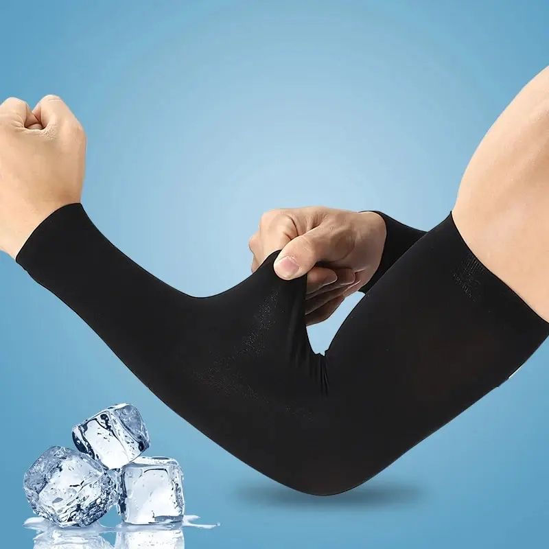 Cycling Arm Warmers - Ice Silk Sports Arm Sleeves Cycling