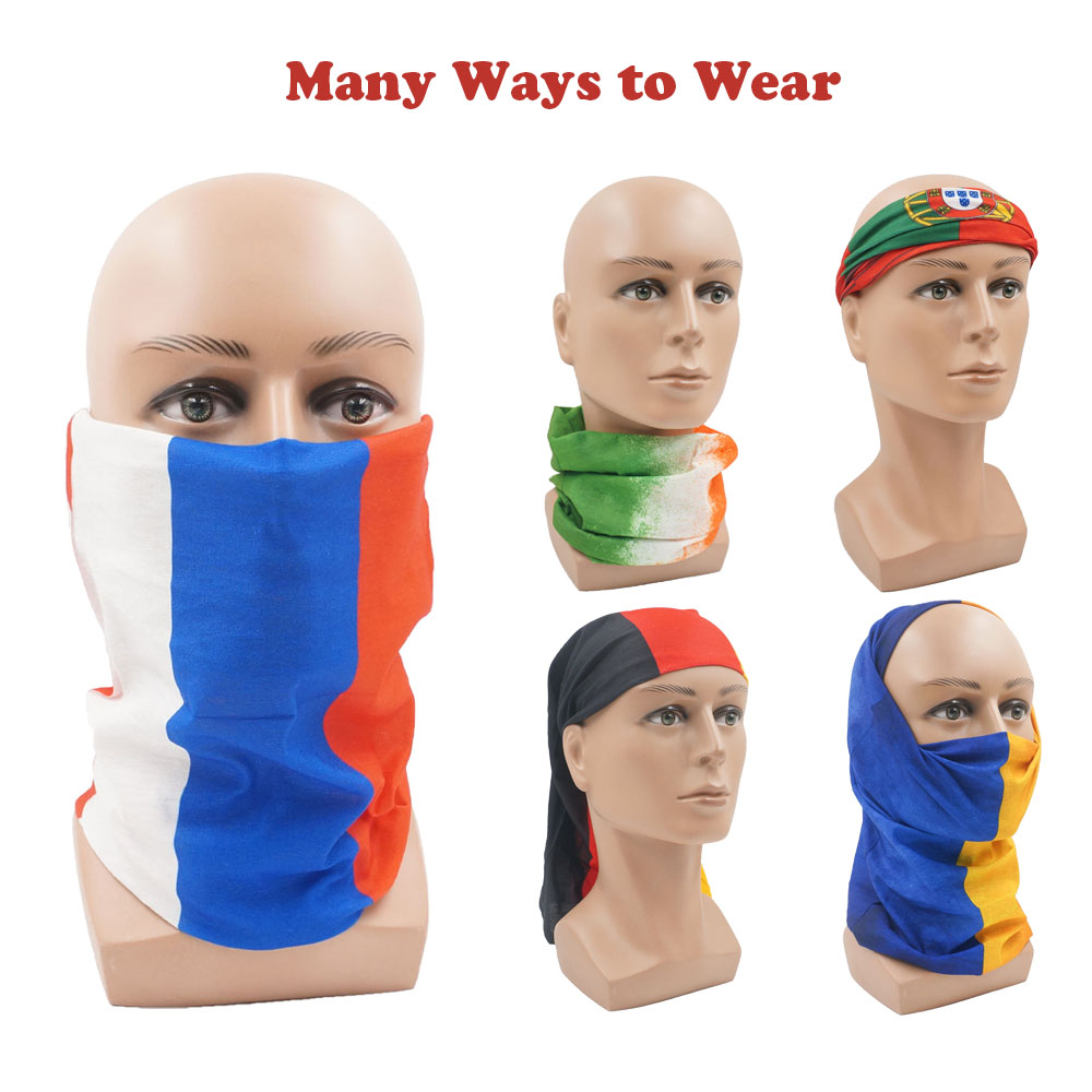 Cycling Gear Man - European Countries Face & Neck Gaiter