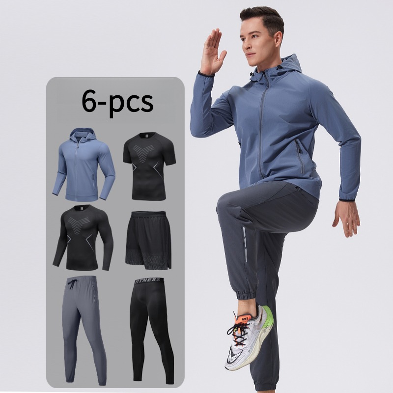 Men's 6-Piece Sportswear Set w - Cycling Gear Man ulasan dan harga