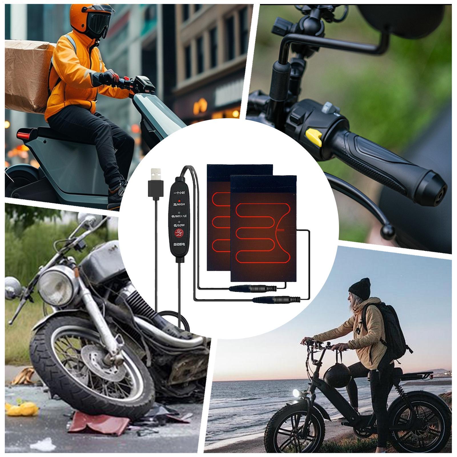 Heated Handlebar Grip 5V Motor - Cycling Gear In Winter ulasan dan harga