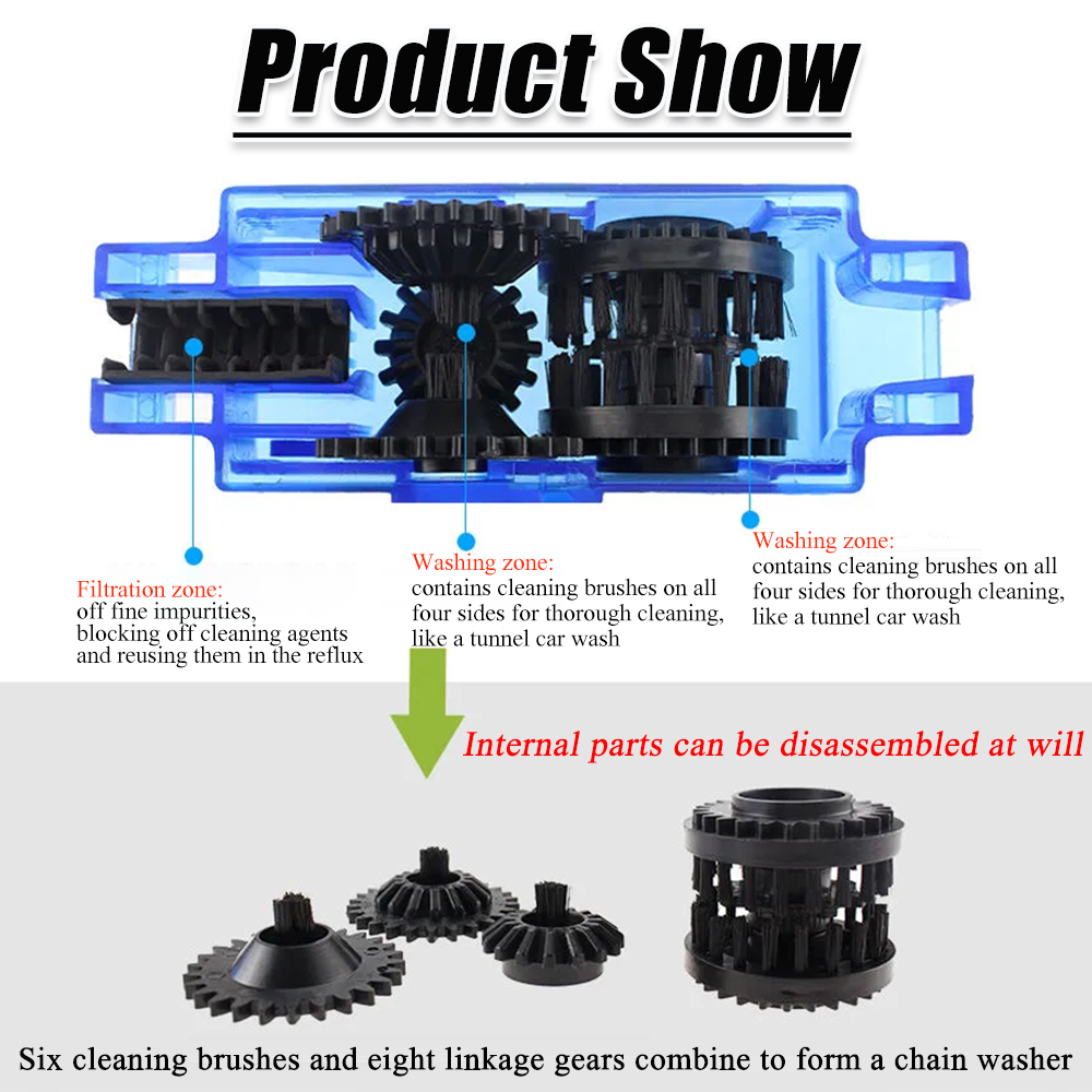 Chain Cleaner Cleaning Bicycle - Bicycle Chain Lubricant ulasan dan harga