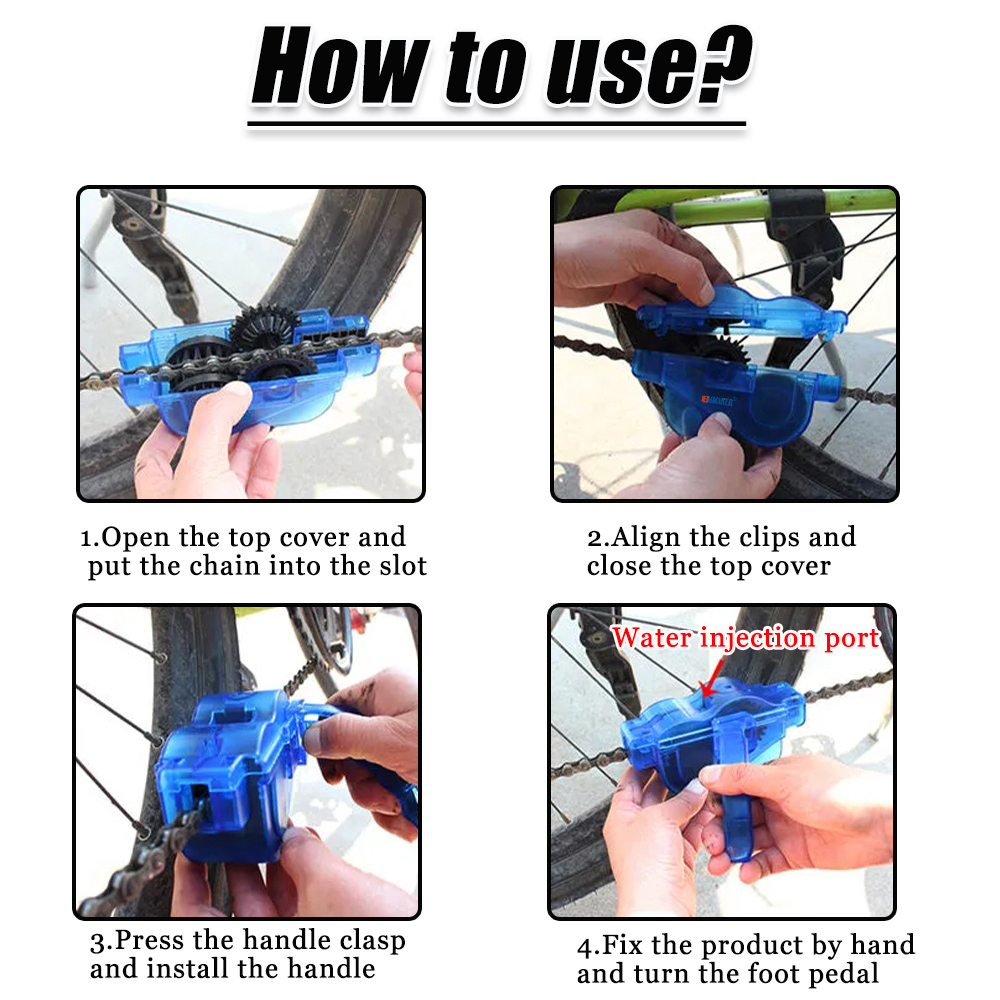 Chain Cleaner Cleaning Bicycle - Bicycle Chain Lubricant ulasan dan harga