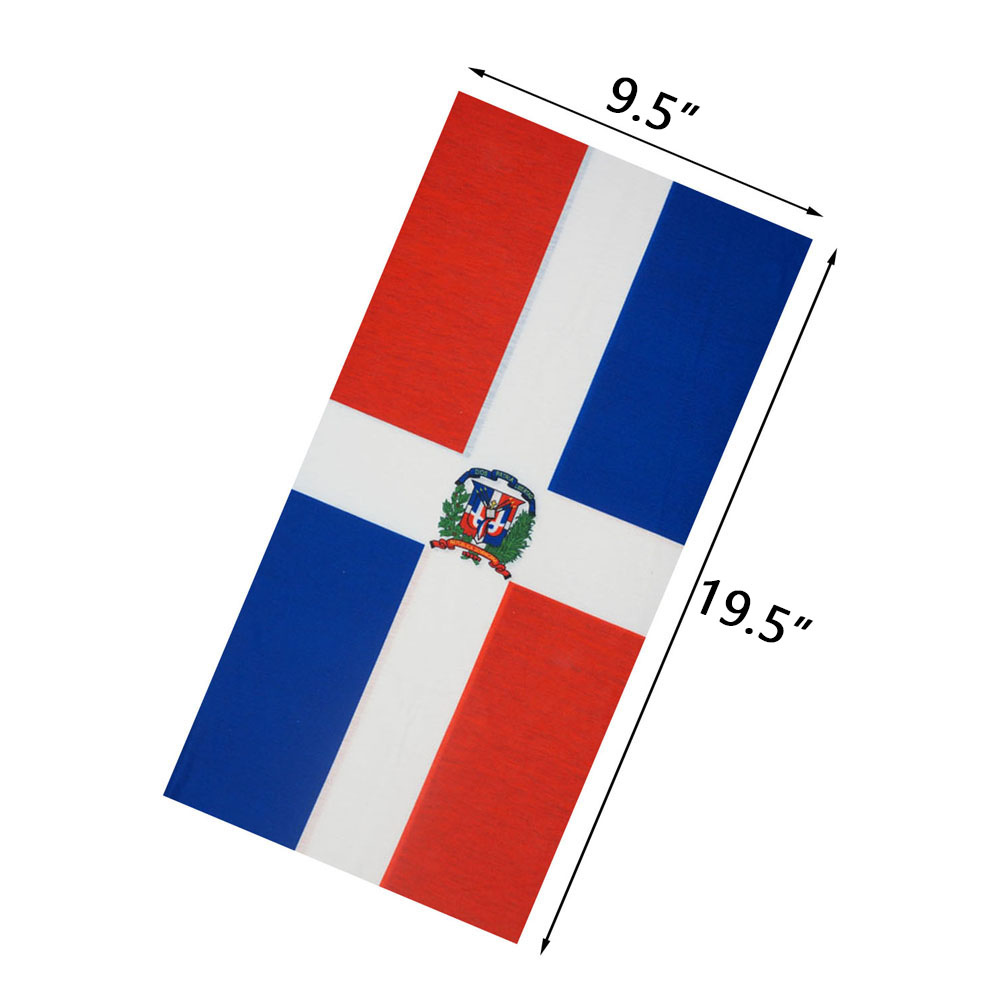 Dominica National Flag Bandana - Cycling Gear Man ulasan dan harga
