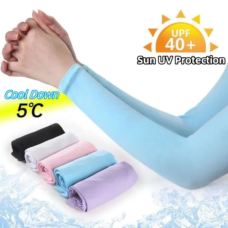 Sunscreen Ice Silk Sleeve for  - Cycling Gear Man ulasan dan harga
