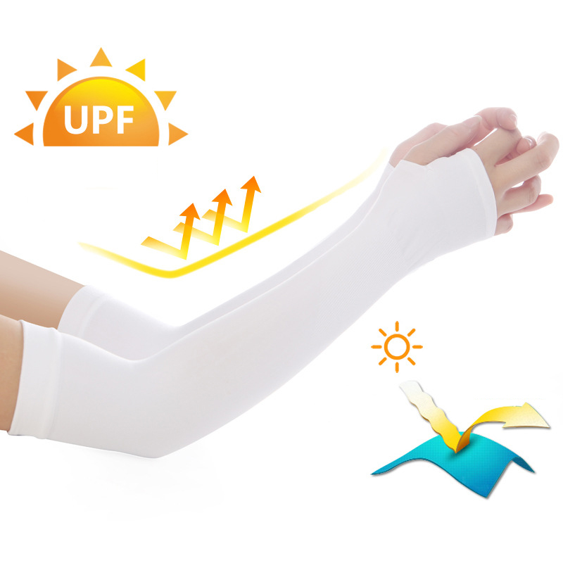 Summer Sun Protection Sleeves  - Cycling Arm Warmers ulasan dan harga