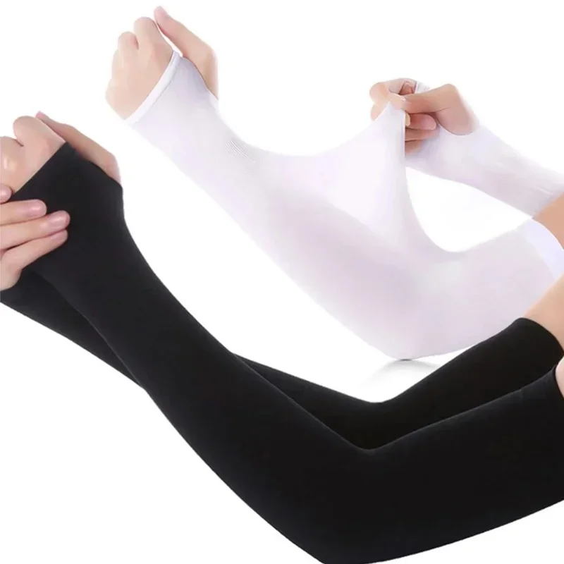 1 Pairs Ice Sleeves Arm Sleeve - Cycling Arm Warmers ulasan dan harga