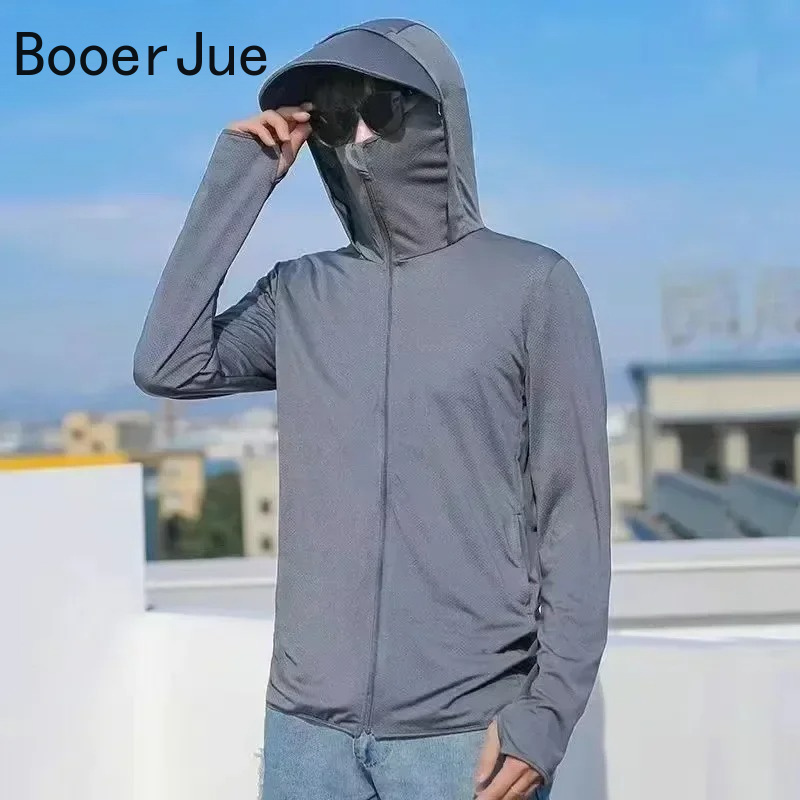 UPF50+ Men's Sun Protection Th - Cycling Gear Man ulasan dan harga