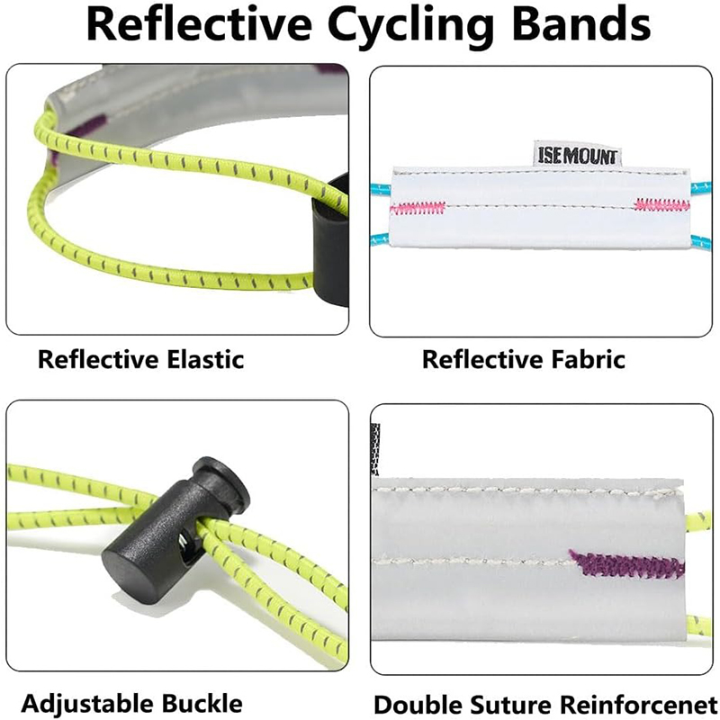 Reflective Cycling Pants Strap - Cycling Gear Man ulasan dan harga