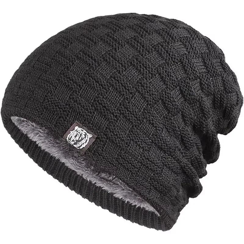 Mens Plush Lining Beanie Winte - Cycling Gear In Winter ulasan dan harga