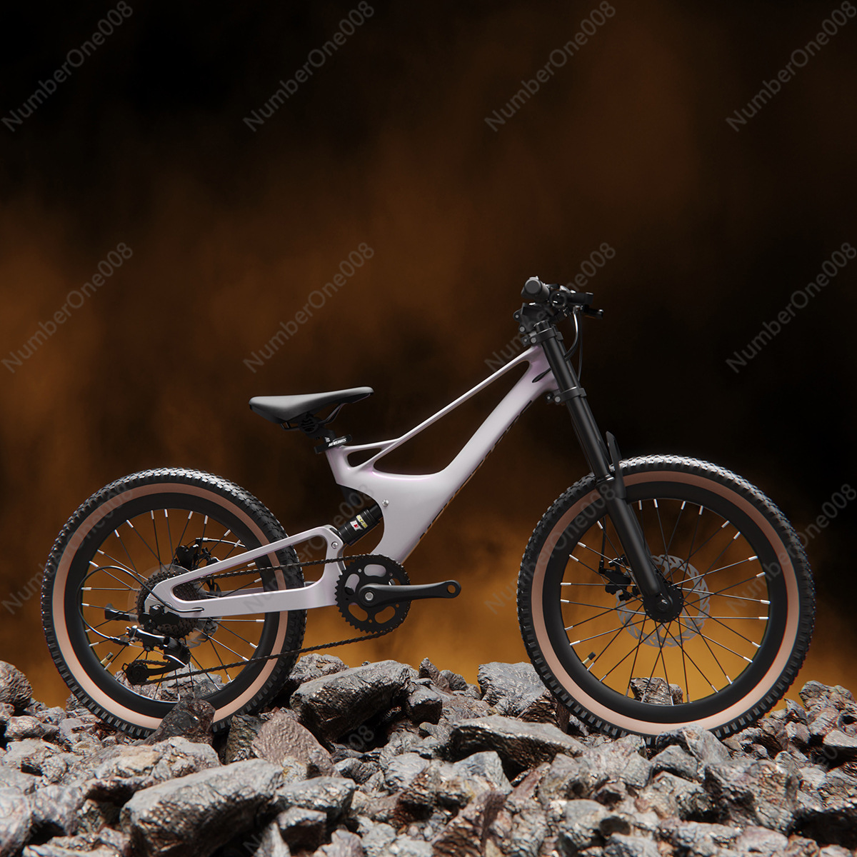 22 Inch Alloy Soft Tail Bicycl - Youth Cycling Gear ulasan dan harga