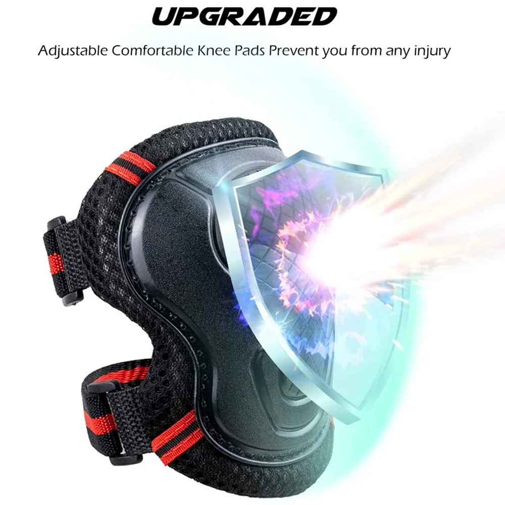 6PCS Youth/Kids Knee Pads Elbo - Youth Cycling Gear ulasan dan harga
