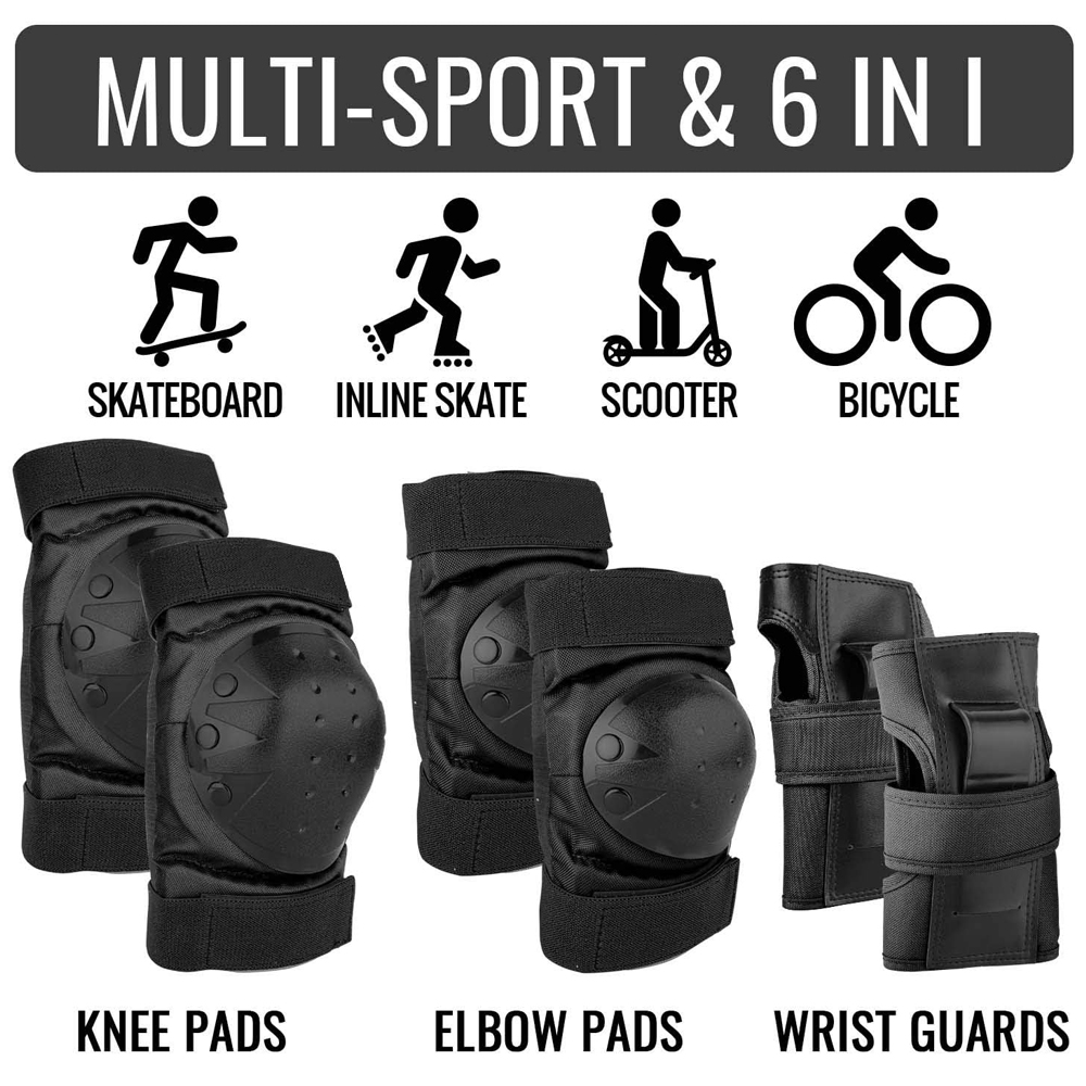 Adult Youth Kids Knee Pads Elb - Youth Cycling Gear ulasan dan harga