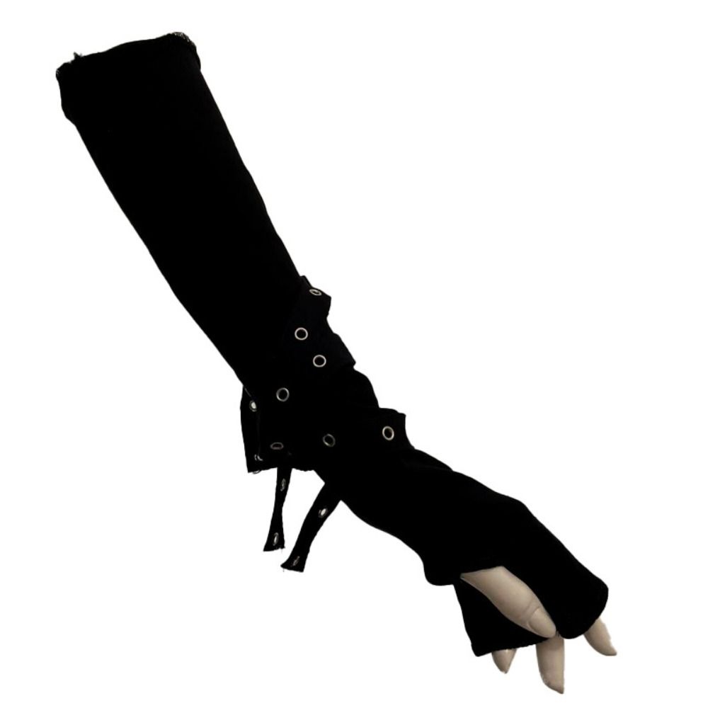 Half-fingered Gothic Arm Warme - Cycling Arm Warmers ulasan dan harga