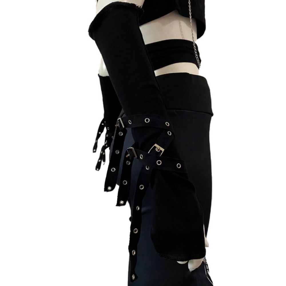 Half-fingered Gothic Arm Warme - Cycling Arm Warmers ulasan dan harga