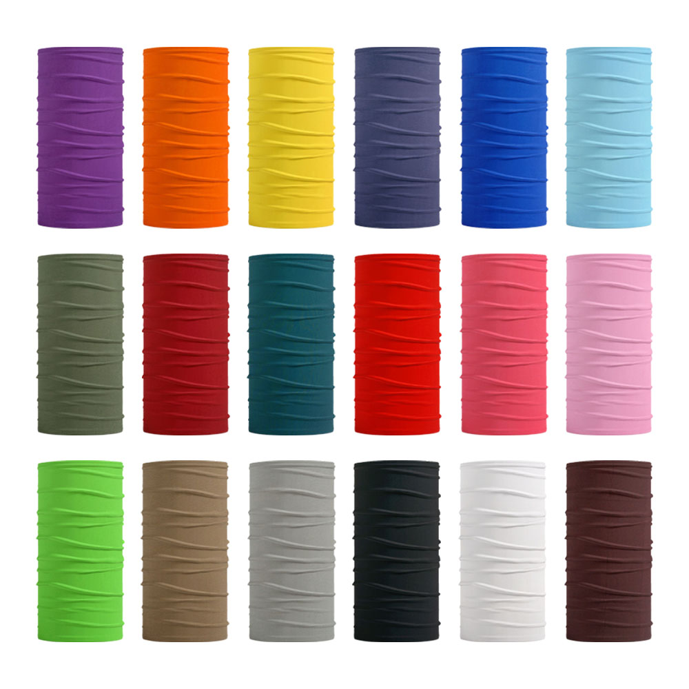 Seamless Solid Color Bandanas  - Cycling Gear Man ulasan dan harga