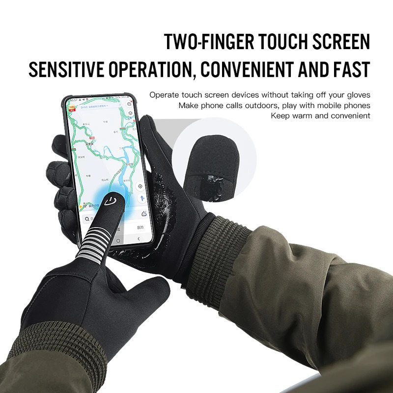 Winter Cycling Gloves for Men  - Cycling Gear In Winter ulasan dan harga