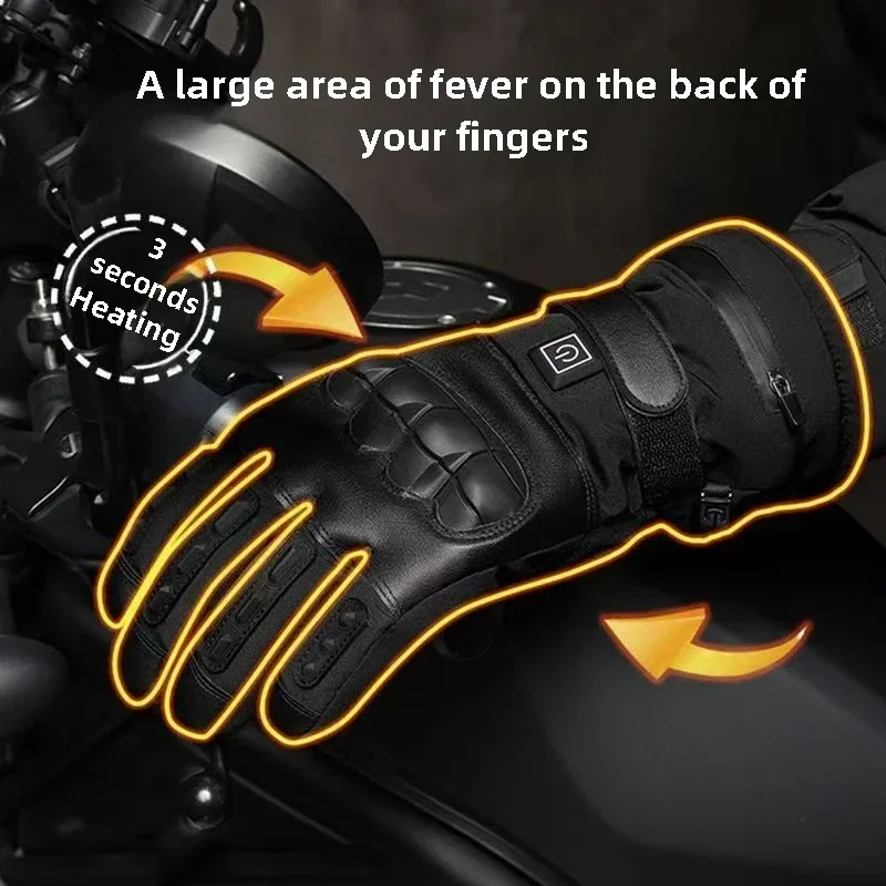 Heated Motorcycle Gloves for M - Cycling Gear In Winter ulasan dan harga