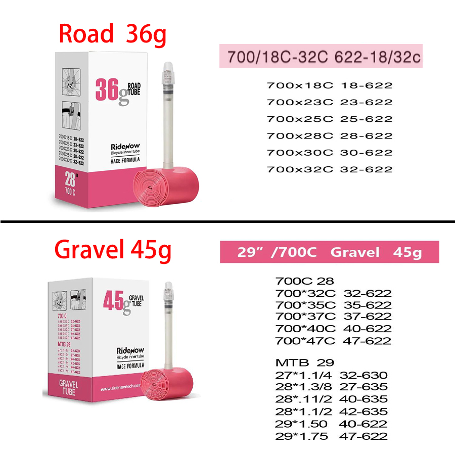 RideNow TPU Bike Inner Tube 70 - Gravel Bike Tires ulasan dan harga